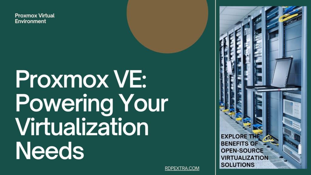 promox VE powering your virtualization needs