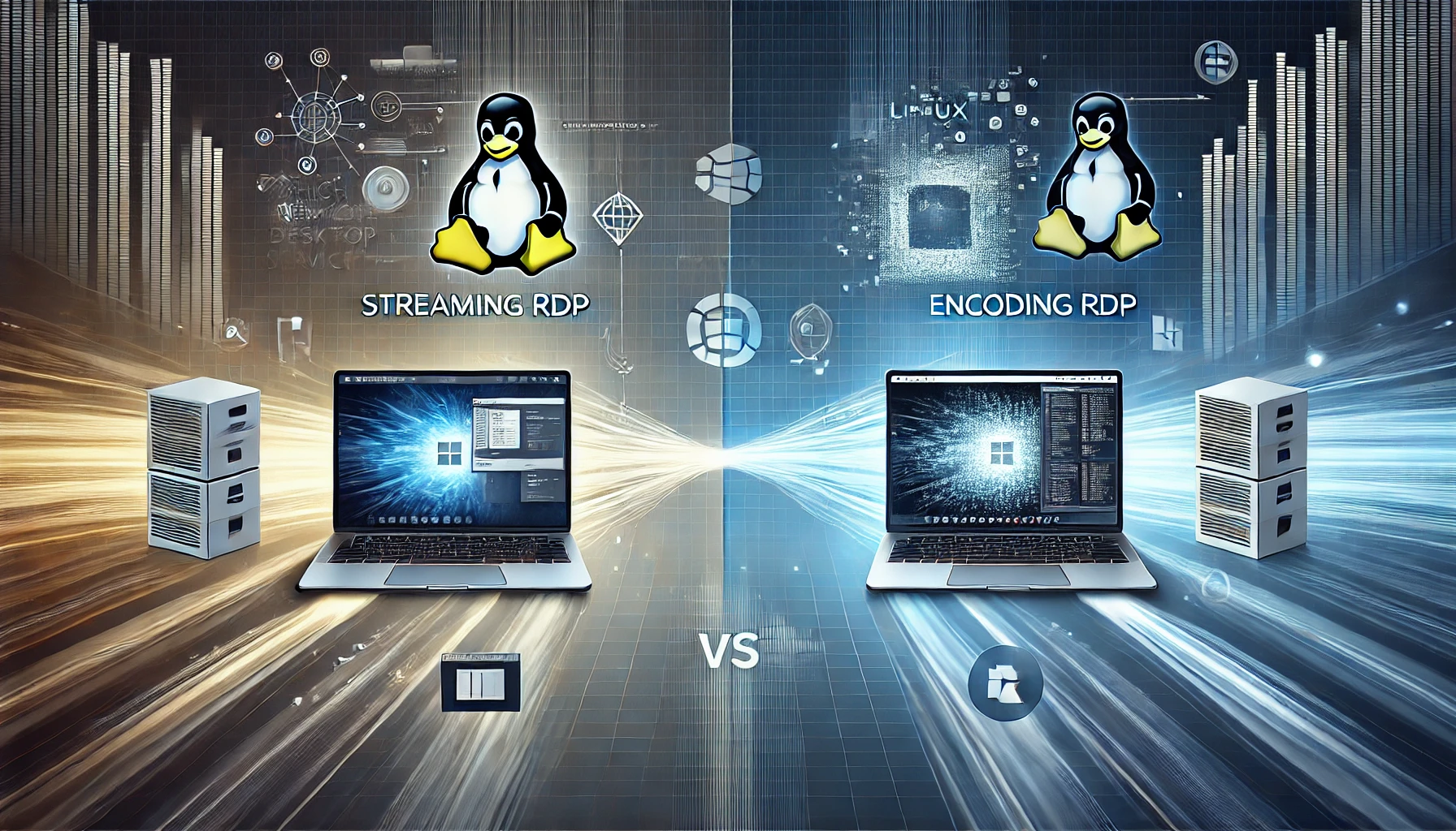streaming RDP encoding RDP Linux