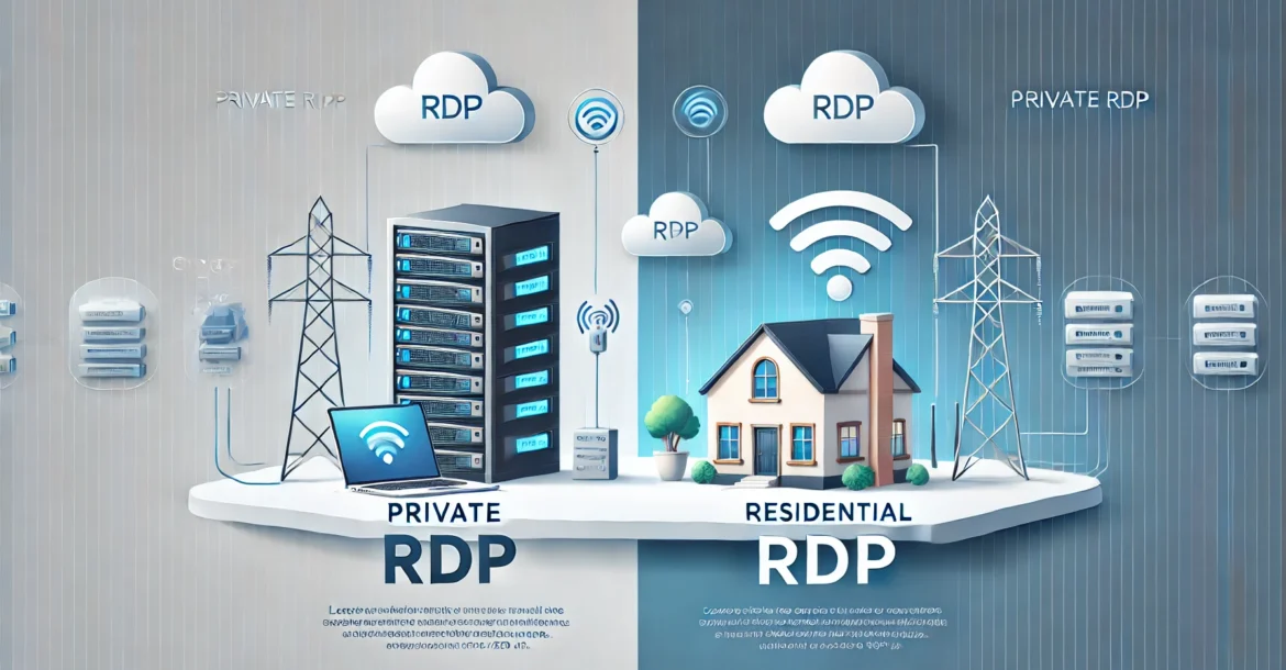 What Is the Difference Between Private Rdp and Residential Rdp?