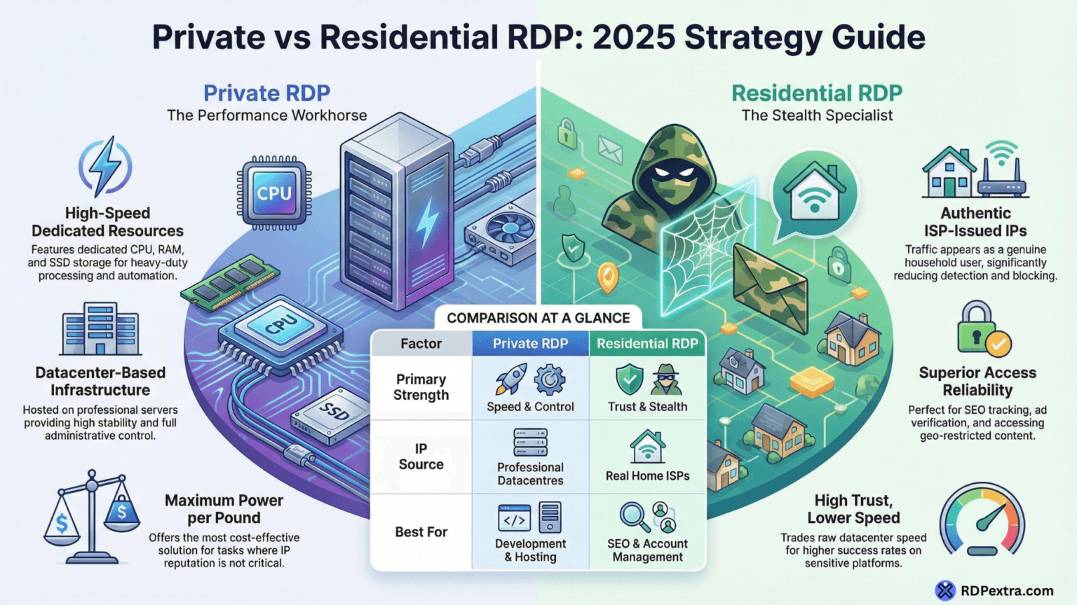 Better Rdp Private RDP vs Residential RPD (2025): Which RDP Is Better?