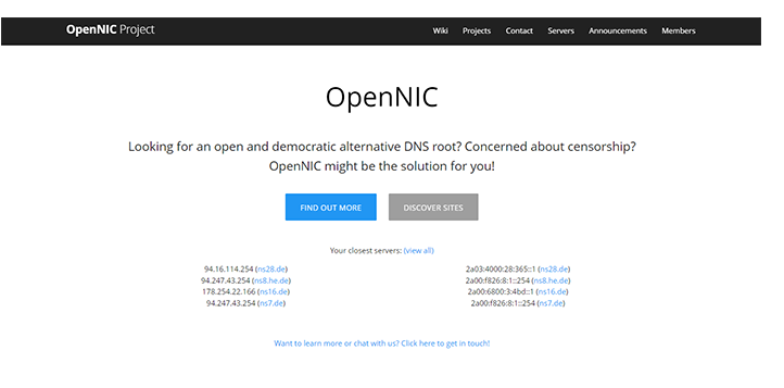 open nic
