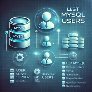 mysql list users