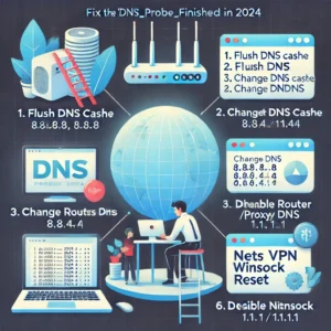 dns probe finished nxdomain