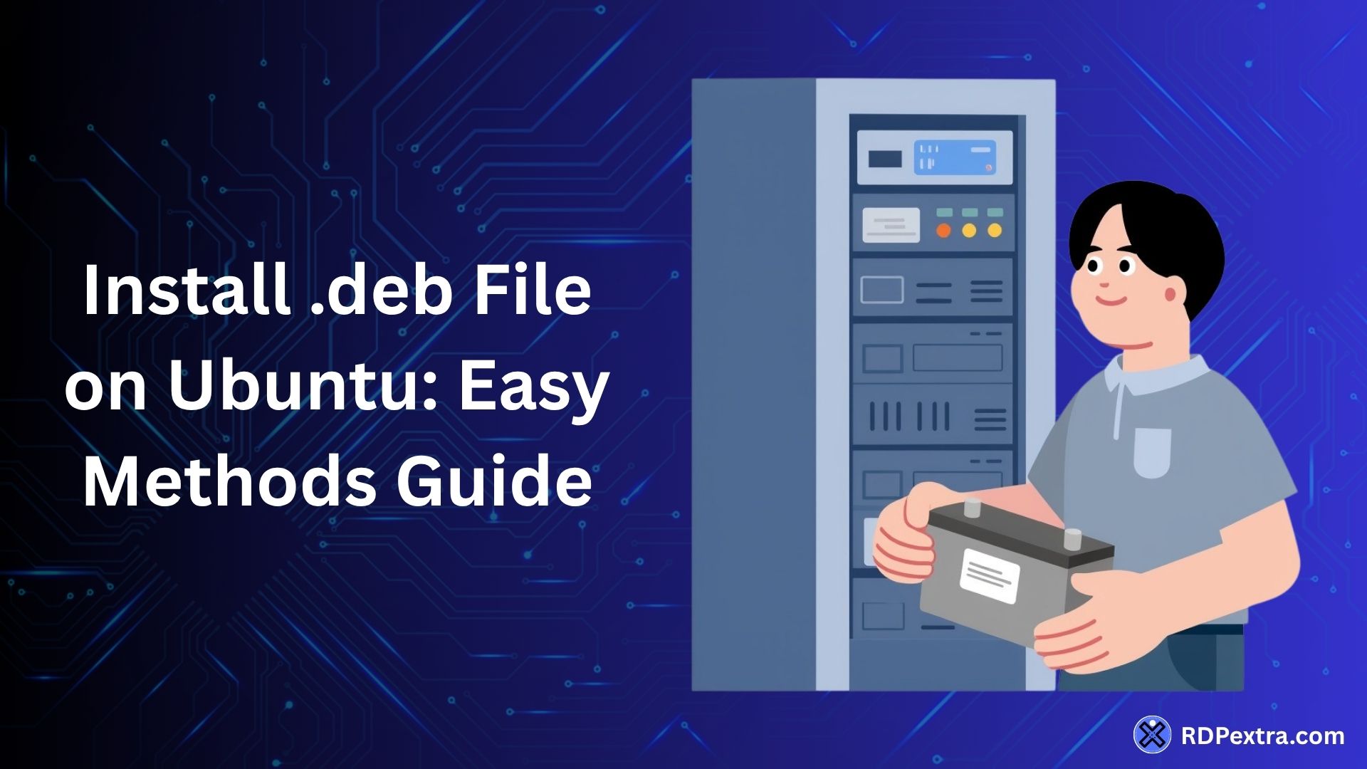 Install .deb file on Ubuntu easy methods guide with server and package illustration