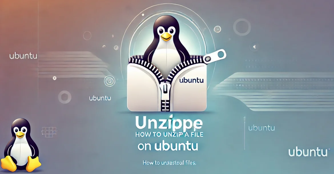 linux unarchive zip