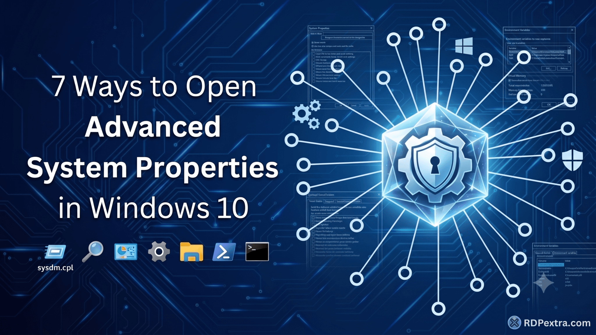 7 Ways to Open Advanced System Properties in Windows 10