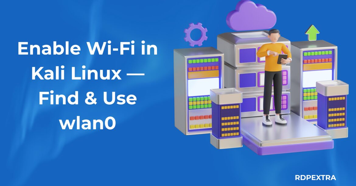 Enable Wi-Fi in Kali Linux