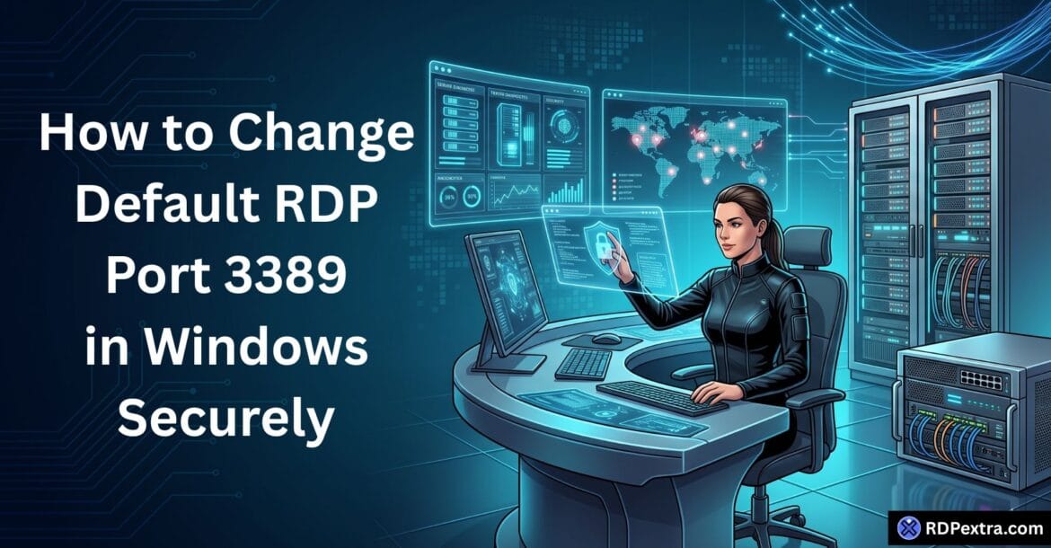 Hardening Remote Desktop Port 3389 with Registry Changes and Firewall Rules