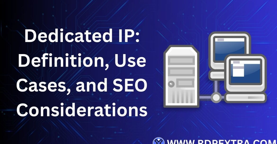Dedicated IP vs shared IP comparison showing access stability, reputation control, and real-world usage differences