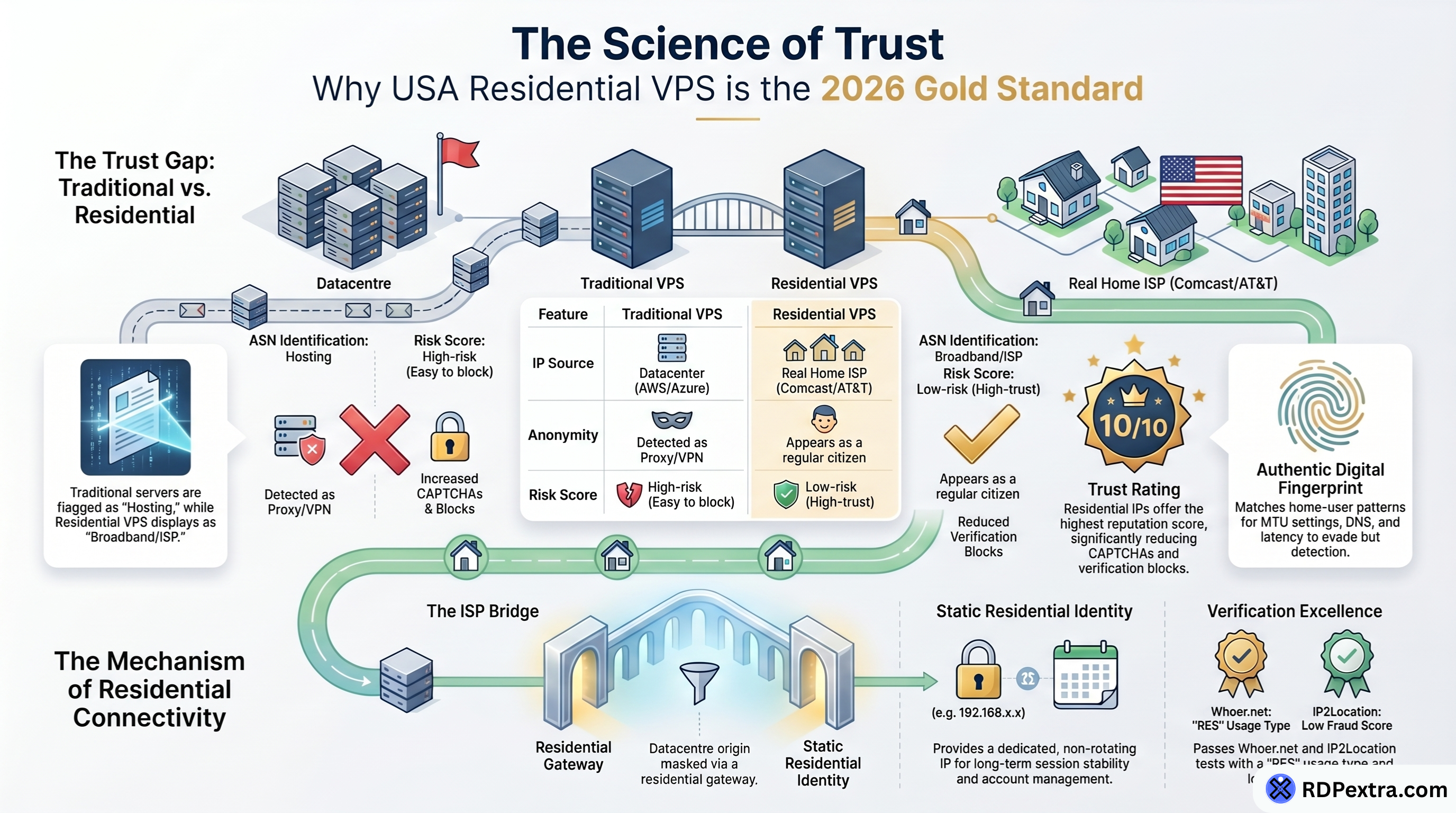 Why USA Residential VPS is the 2026 gold standard for trusted residential ISP connectivity